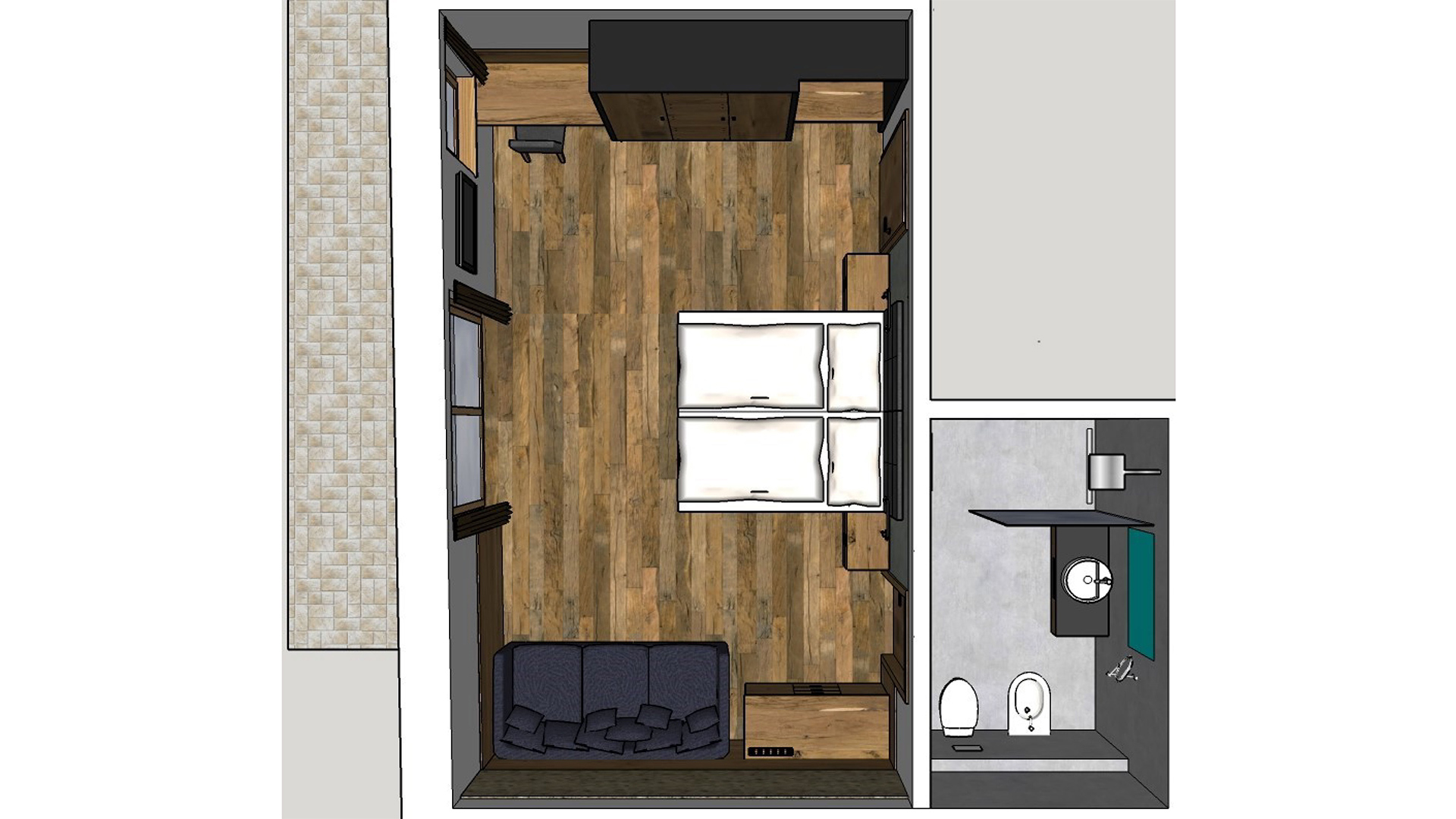 Camera Oberhaus - Piantina