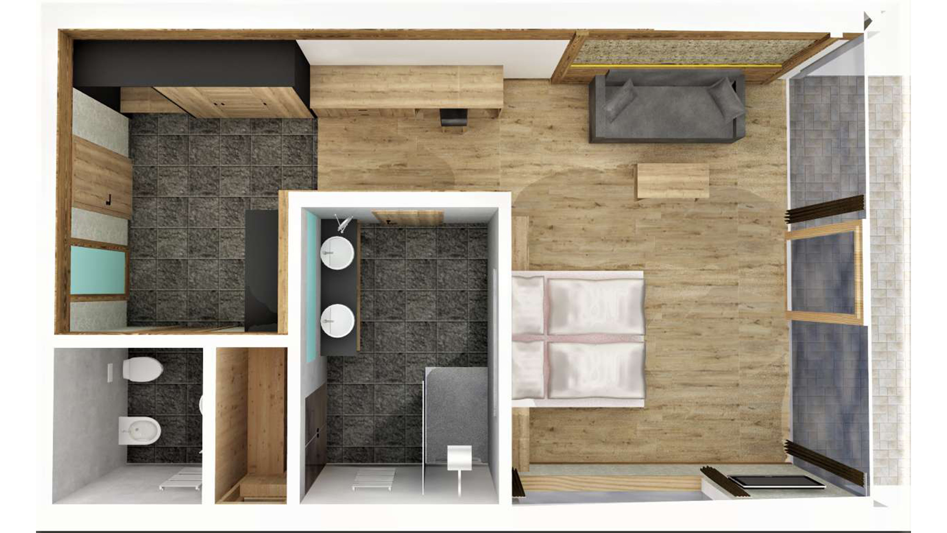 Trenker's Relax Suite - Piantina