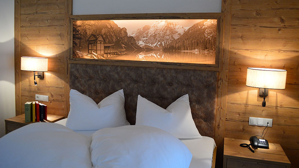 Suite Seekofel - Letto matrimoniale