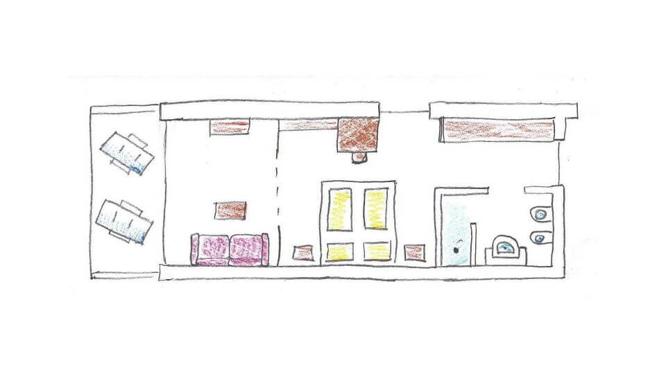 Suite Seekofel - Piantina